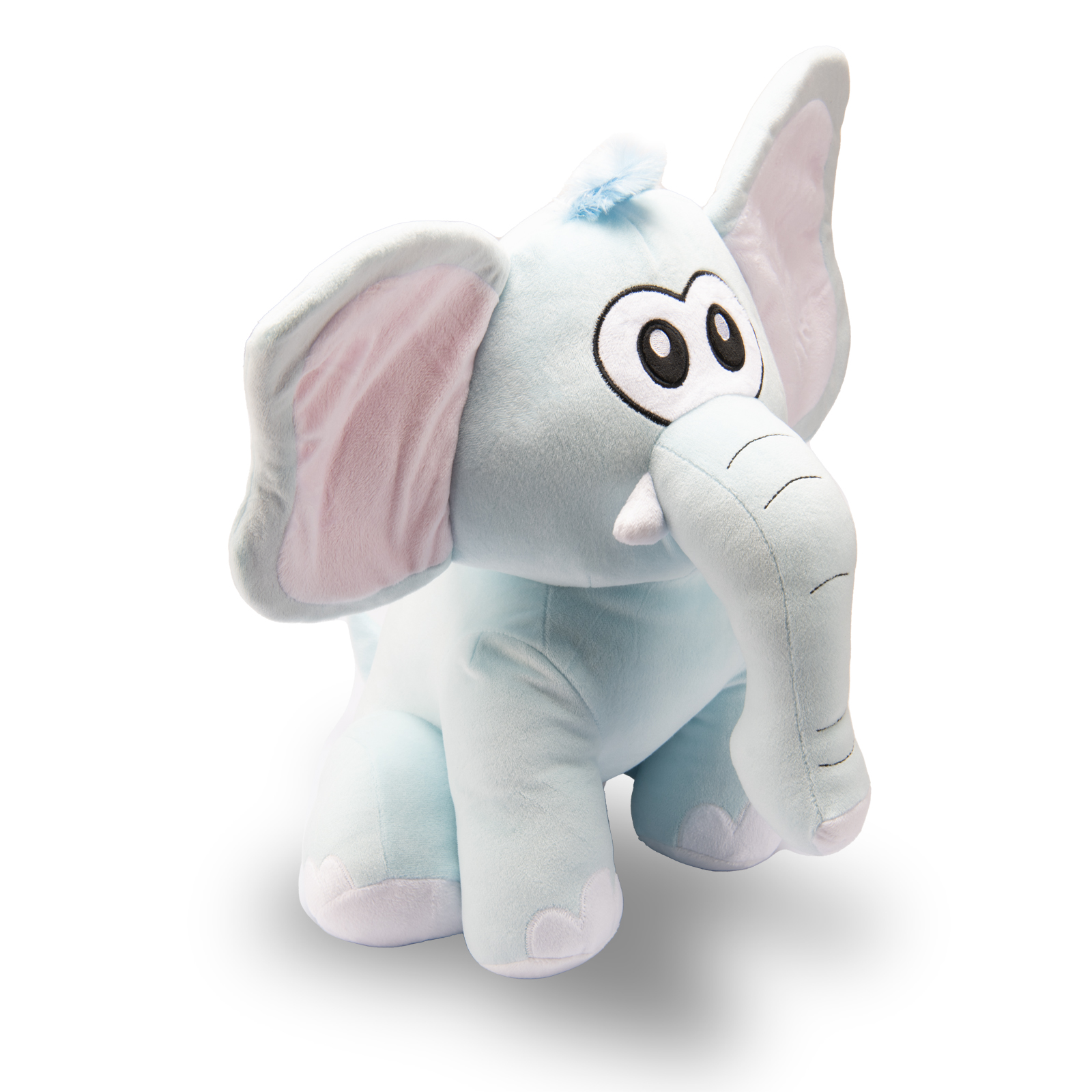 ELEPHANT SITTING SKY BLUE