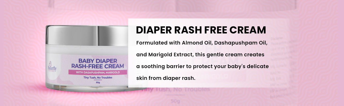 Baby Skin Diaper Rash Free Cream