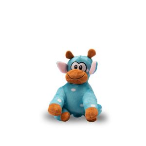 Giraffe Polka Dot Blue 17cm