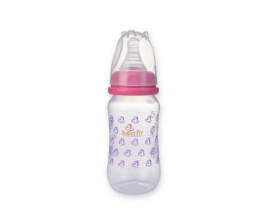 CURVY FEEDING BOTTLE 3 DOT HOOD 125ml