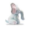 Elephant Sitting Sky Blue 41cm